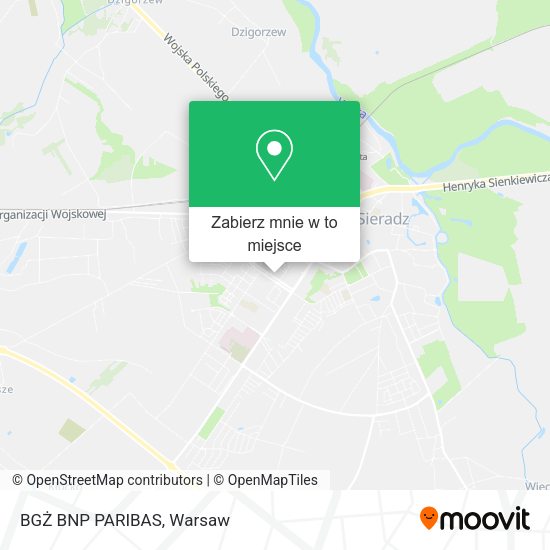 Mapa BGŻ BNP PARIBAS