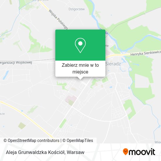 Mapa Aleja Grunwaldzka Kościół