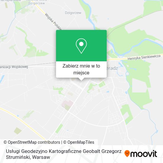 Mapa Usługi Geodezyjno Kartograficzne Geobalt Grzegorz Strumiński