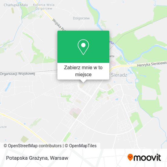 Mapa Potapska Grażyna