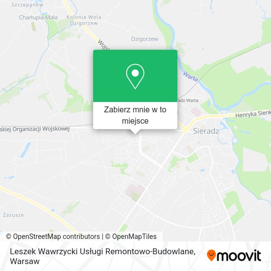 Mapa Leszek Wawrzycki Usługi Remontowo-Budowlane