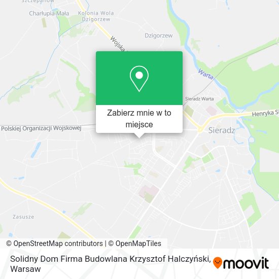 Mapa Solidny Dom Firma Budowlana Krzysztof Halczyński