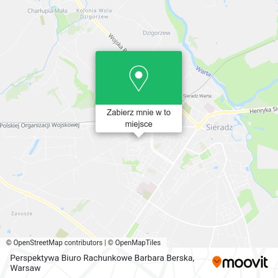 Mapa Perspektywa Biuro Rachunkowe Barbara Berska