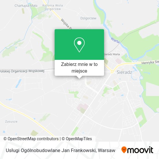 Mapa Usługi Ogólnobudowlane Jan Frankowski