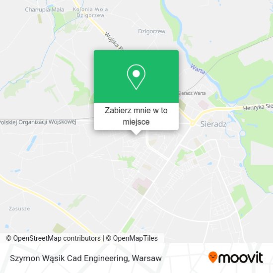 Mapa Szymon Wąsik Cad Engineering