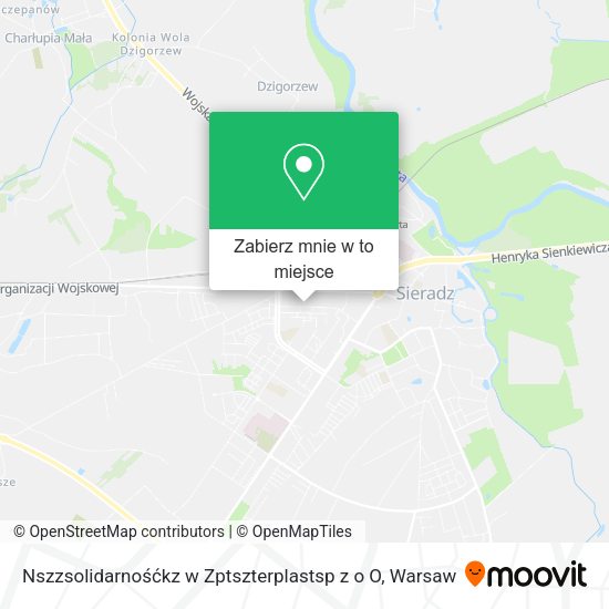 Mapa Nszzsolidarnośćkz w Zptszterplastsp z o O