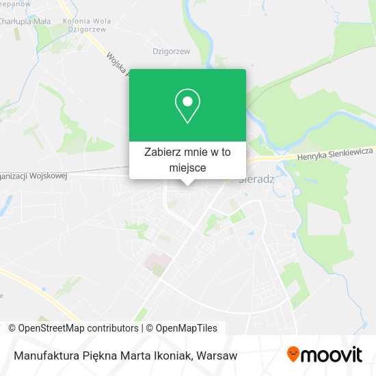 Mapa Manufaktura Piękna Marta Ikoniak