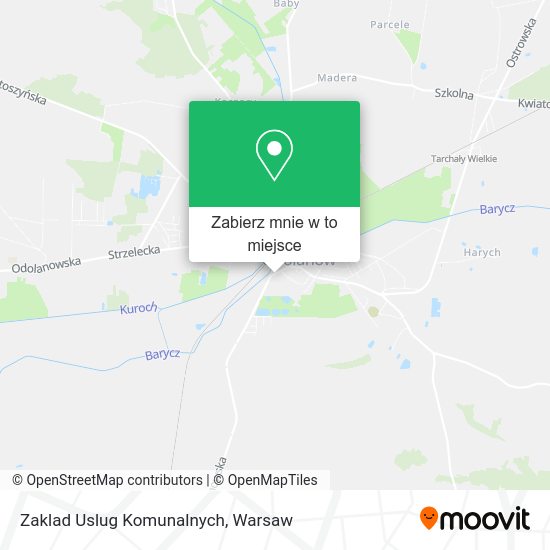 Mapa Zaklad Uslug Komunalnych