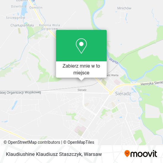 Mapa Klaudiushine Klaudiusz Staszczyk