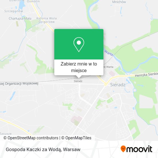 Mapa Gospoda Kaczki za Wodą