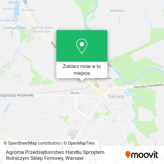 Mapa Agroma Przedsiębiorstwo Handlu Sprzętem Rolniczym Sklep Firmowy