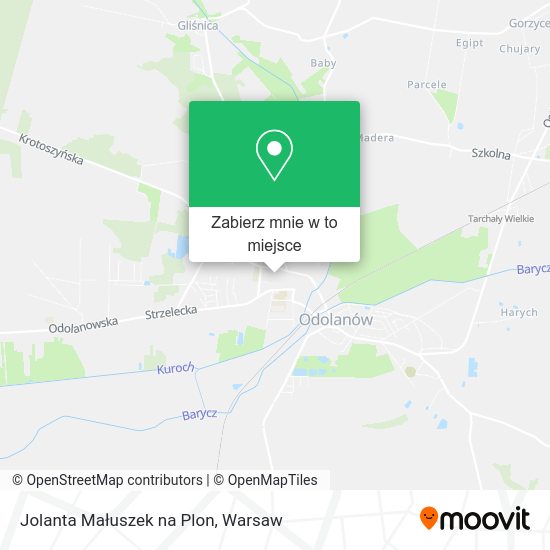 Mapa Jolanta Małuszek na Plon