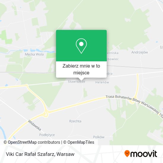 Mapa Viki Car Rafał Szafarz