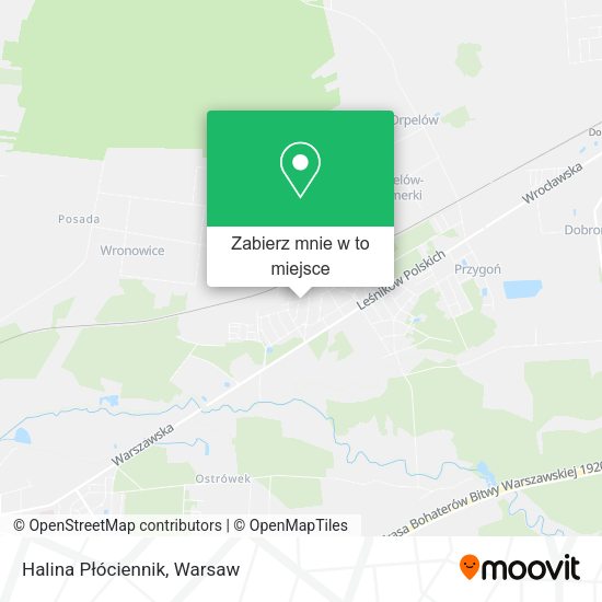 Mapa Halina Płóciennik