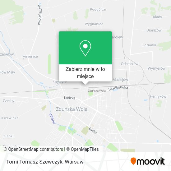 Mapa Tomi Tomasz Szewczyk