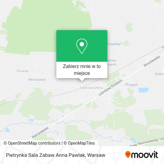 Mapa Pietrynka Sala Zabaw Anna Pawlak