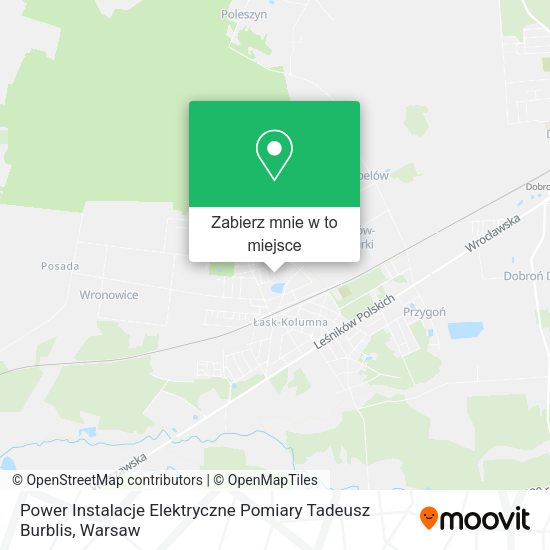 Mapa Power Instalacje Elektryczne Pomiary Tadeusz Burblis