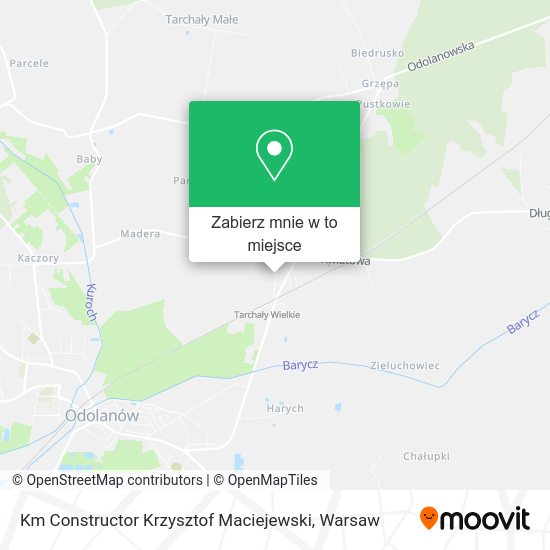 Mapa Km Constructor Krzysztof Maciejewski