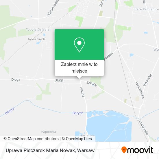 Mapa Uprawa Pieczarek Maria Nowak