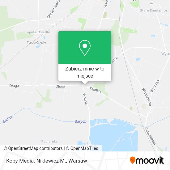 Mapa Koby-Media. Niklewicz M.