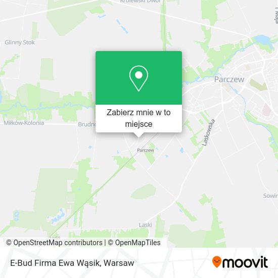 Mapa E-Bud Firma Ewa Wąsik