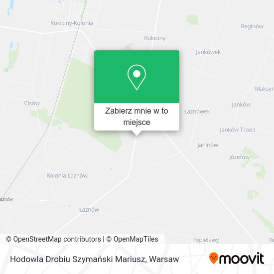 Mapa Hodowla Drobiu Szymański Mariusz