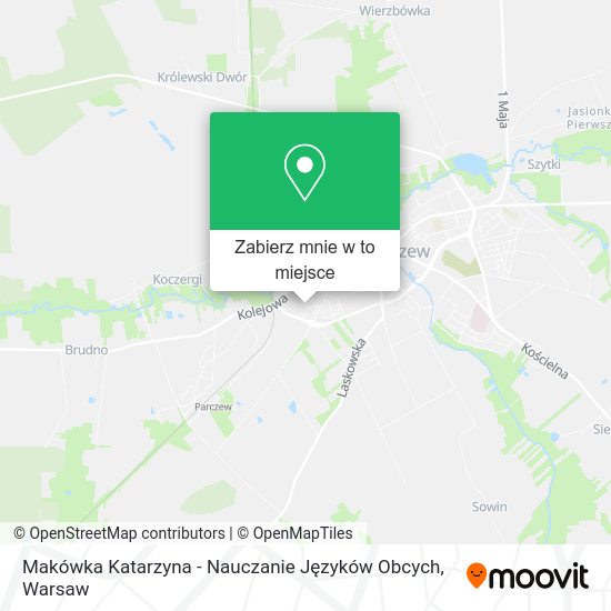 Mapa Makówka Katarzyna - Nauczanie Języków Obcych