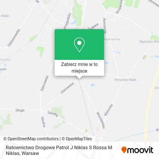 Mapa Ratownictwo Drogowe Patrol J Niklas S Rossa M Niklas