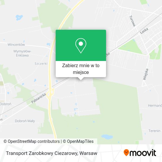 Mapa Transport Zarobkowy Ciezarowy