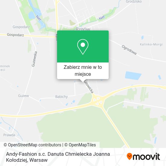 Mapa Andy-Fashion s.c. Danuta Chmielecka Joanna Kołodziej