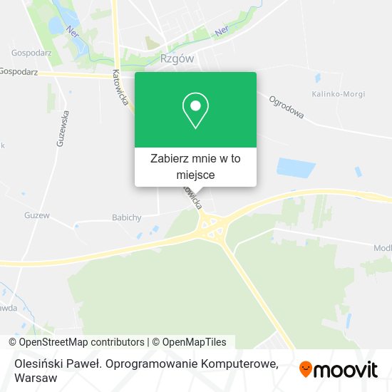 Mapa Olesiński Paweł. Oprogramowanie Komputerowe