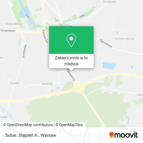 Mapa Subar. Stępień A.