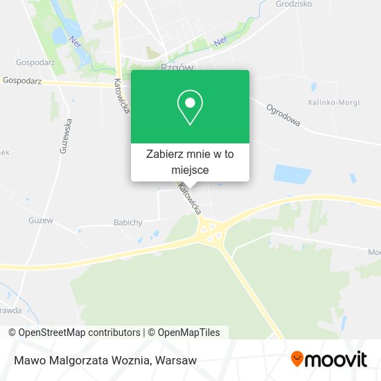 Mapa Mawo Malgorzata Woznia