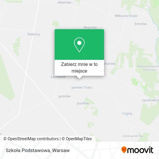 Mapa Szkoła Podstawowa