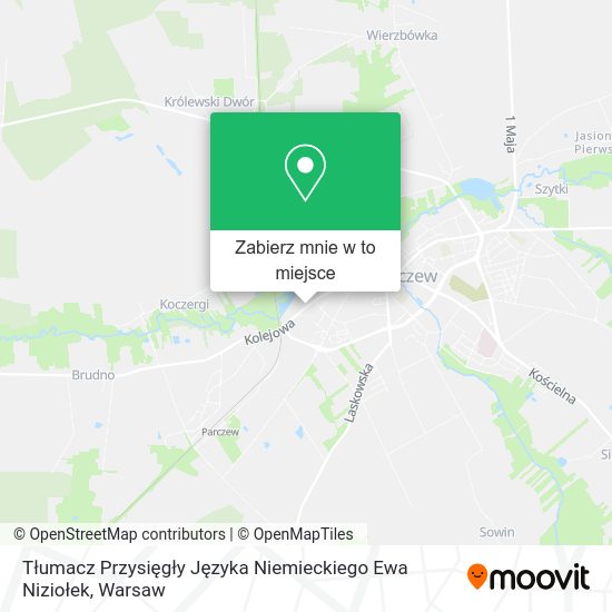 Mapa Tłumacz Przysięgły Języka Niemieckiego Ewa Niziołek