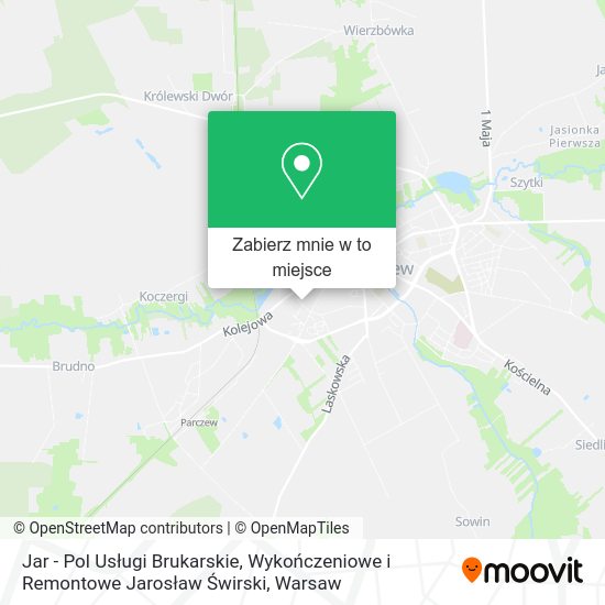 Mapa Jar - Pol Usługi Brukarskie, Wykończeniowe i Remontowe Jarosław Świrski