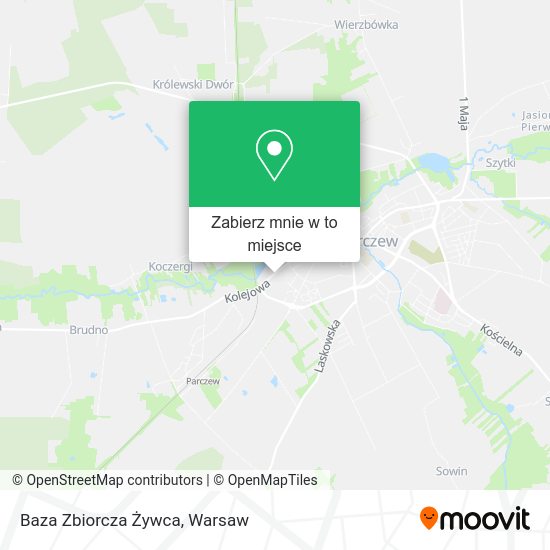 Mapa Baza Zbiorcza Żywca