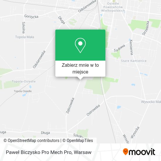 Mapa Paweł Biczysko Pro Mech Pro