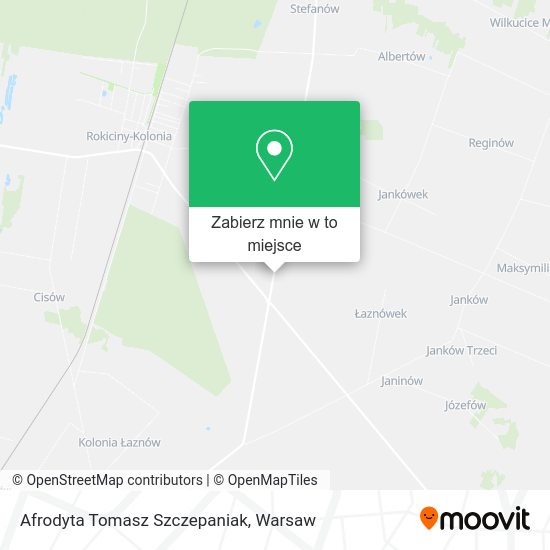 Mapa Afrodyta Tomasz Szczepaniak