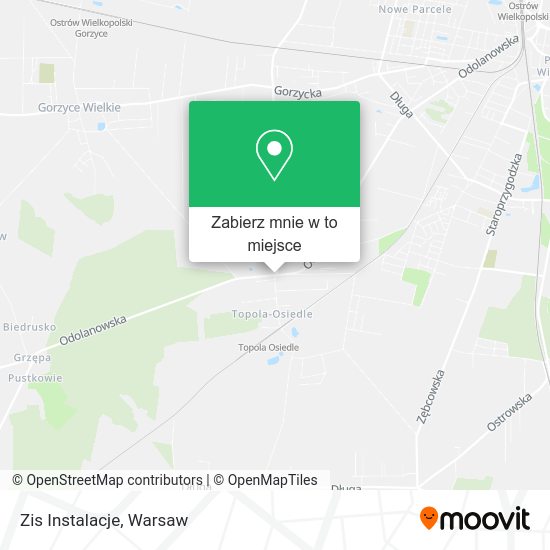 Mapa Zis Instalacje