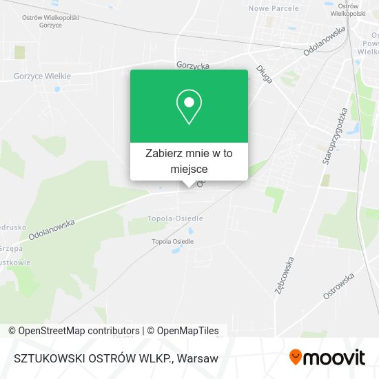 Mapa SZTUKOWSKI OSTRÓW WLKP.