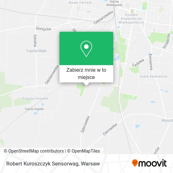 Mapa Robert Kuroszczyk Sensorwag