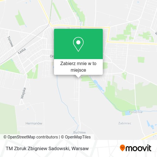 Mapa TM Zbruk Zbigniew Sadowski