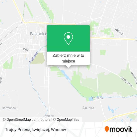 Mapa Trójcy Przenajświętszej