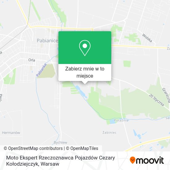 Mapa Moto Ekspert Rzeczoznawca Pojazdów Cezary Kołodziejczyk