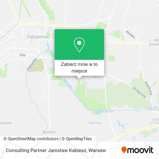 Mapa Consulting Partner Jarosław Kabiesz