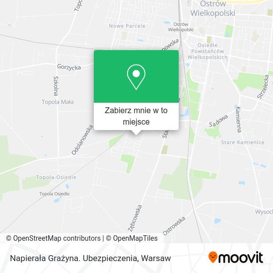 Mapa Napierała Grażyna. Ubezpieczenia