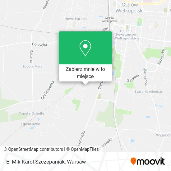 Mapa El Mik Karol Szczepaniak