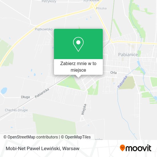 Mapa Mobi-Net Paweł Lewiński