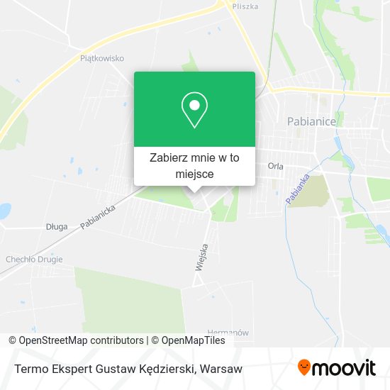 Mapa Termo Ekspert Gustaw Kędzierski